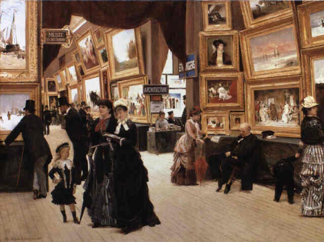 Un Coin du Salon en 1880